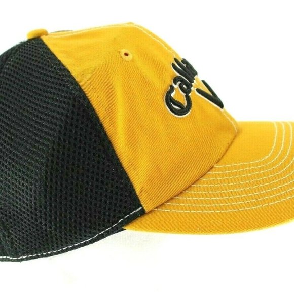 Callaway Golf Gold/Black Baseball Cap Adjustable - Picture 5 of 8